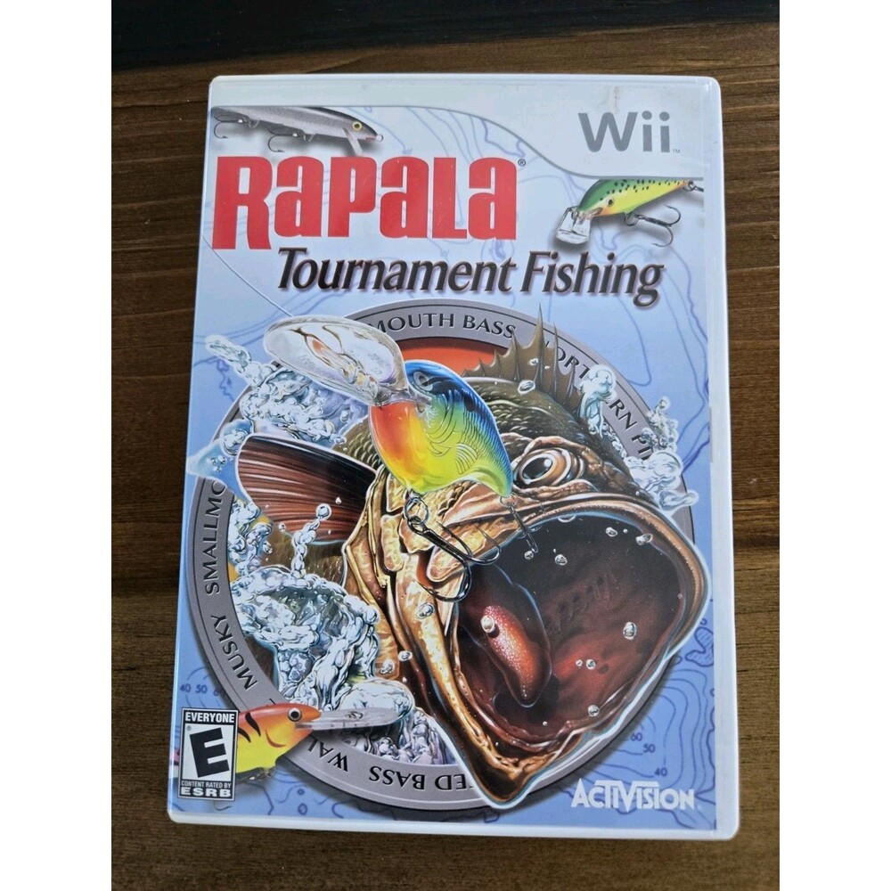 Rapala Pro Tournament Fishing - Nintendo Wii Tested & Working complete